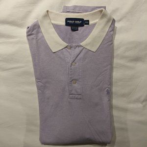 Ralph Lauren Polo Golf Lavender Shirt Size XXL